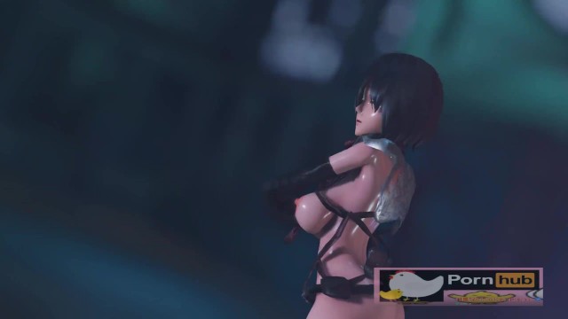 Mmd R Bunny Style Tara Mikasa Ackerman D Hentai Hentai