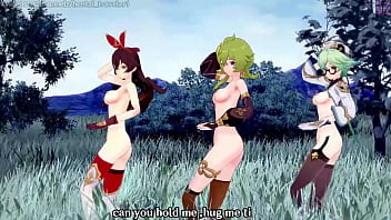 MMD I O I Pick Me Produce 101 Collei Amber Sucrose Hentai420