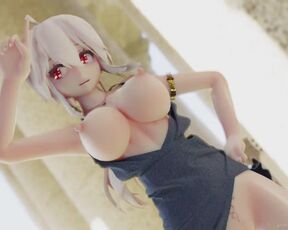 Mmd R18 Haku Sexy Band Singer Seduce her Fans with very Erotic Move 3d Hentai