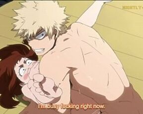 Bakugo Fucked Uraraka from Academia