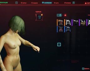 Sexy Girls in Erotic Clothes in the Cyberpunk Game | Cyberpunk 2077