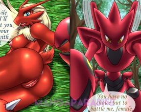 Scizor x Blaziken (Pokemon)