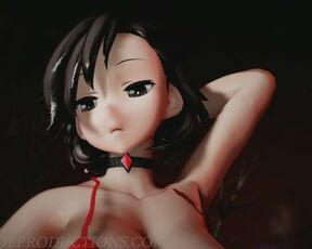 MMD SFW Mitsu with a Red Bikini in - Chung Ha - Stay Tonight - 1077