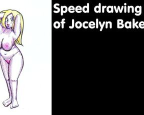 Jocelyn Baker Speed Drawing Fan Art