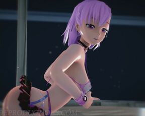 MMD SFW Pink Misaka - Roll Deep 1094