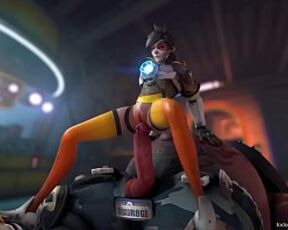 Tracer x Roadhog [GuiltyK]