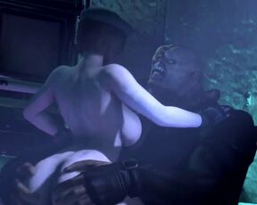 3D Resident Evil Jill Fucked By Nemesis