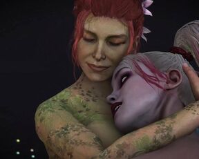 Harley Quinn And Poison Ivy Love Making