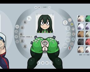 Fapwall Rule 34 Hentai game Tsuyu Asui from my hero academy