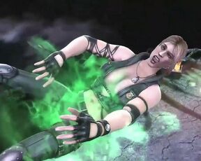 MK9 Ermac Fatalities on Sonya (Freecam).mp4