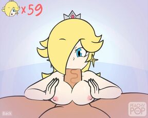 Super Smash Girls Titfuck! Rosalina