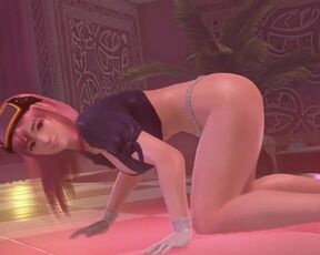 Dead or alive honoka poledance