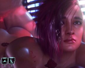 Judy Alvarez Sex Cyberpunk 2077 Animated Anal Porno Game