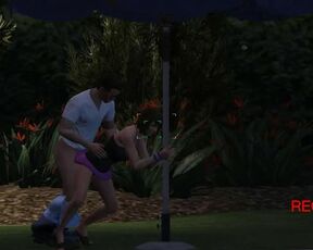 Paparazzo Shot-Celebrety Caught Having Sex With her Boyfriend-GTA