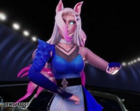 KDA Ahri - Popstar & Sex [MMD R-18]