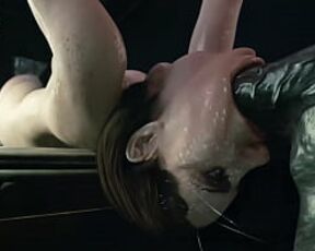 Resident Evil - Jill Valentine Deepthroat (GeneralButch)