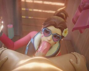 D.Va Cabine Blowjob