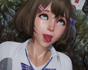 3D Tentacle Monster Breeds Waifu - Hentai Monster