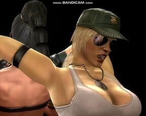 MK9 Jade vs Sonya Ryona Freecam. mp4