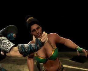 MK9 Jade vs Sub-zero Ryona in Freecam (2)