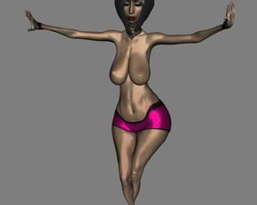 Belly Dancer CGI 3D