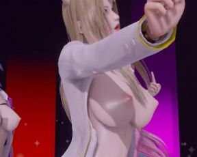 [MMD] CHUNG HA - Snapping Strip Vers. Ahri Akali Kaisa Evelynn Seraphine KDA 3D Erotic Dance