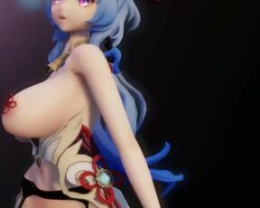 【R18-MMD】ShantianXiaozhi - Genshin Impact Ganyu 原神甘雨 - ghost dance (good luck on your pull)