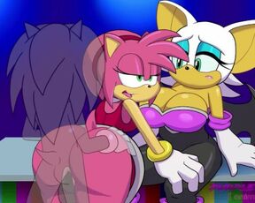 Rouge The Bat Watches Amy Rose Get Plowed