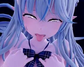 HMV - Yukihana Lamy Hard Bass Fuck - Hololive MMD