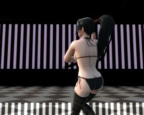 【MMD】(Realistic model) DOA5 momiji get up & move!【R-18】