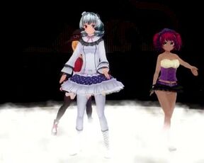 【MMD】Custom Maid 3D - Fallin Love (Nopan)【R-18】