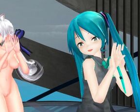 【MMD】Hatsune Miku - Real World【R-18】