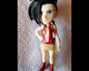 Cum Tribute in Horny Momo Yaoyorozu figure - Cumshot