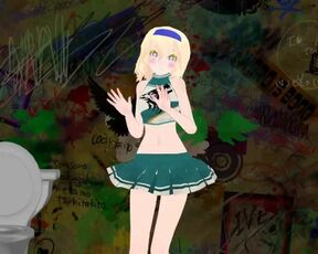 【MMD】TDA Alice cheer Bangerz【R-18】