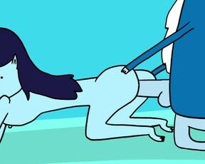 Marceline The Vampire Queen Fucks The Ice King - Adventure Time Porn Parody