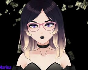 Findom Vtuber makes you send money and get off - JOI - Preview