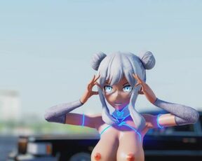 3d hentai Kyoukiranbu Weiss 3d hentai NSFW RWBY