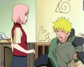 Sakura came to visit Naruto Fucking