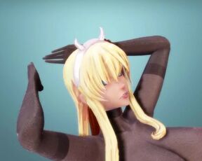 【MMD】Kirara (bodystockings) - Gokuraku Jodo【R-18】