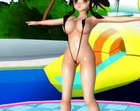 【MMD】Asuka - Irregular hip swing【R-18】