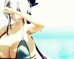 【MMD】Haku - Nostalgic【R-18】