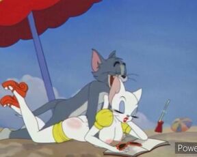 Tom fuck and in Toodles Tom & Jerry Adulthood S1E1