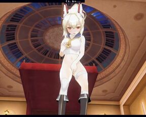 3D HENTAI Ayanami from Azur Lane Masturbation and Cum