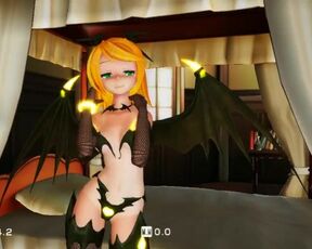 【MMD】Succubus Rin - Sweet Devil【R-18】