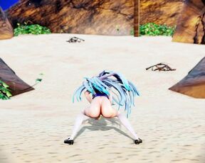 Lamy Dance at the beach 3d hentai mmd r18 animation