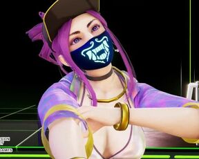 [MMD] Aespa - Savage Akali Hot Kpop Dance League of Legends KDA