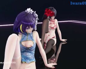 0084 -【R18-MMD】Honkai Impact 3 崩坏3 Seele + Veliona - Chocolate cream