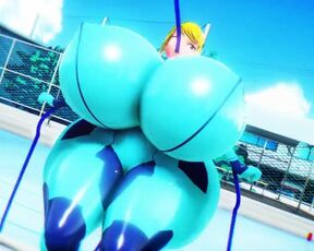 Imbapovi - Samus in Zero Suit - Water Filling Expansion 2