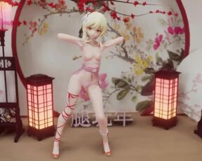 0185 -【R18-MMD】Genshin Impact 原神 Lumine 荧