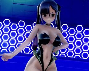 0323 -【R18-MMD】Genshin Impact 原神莫娜 Mona - excuse me